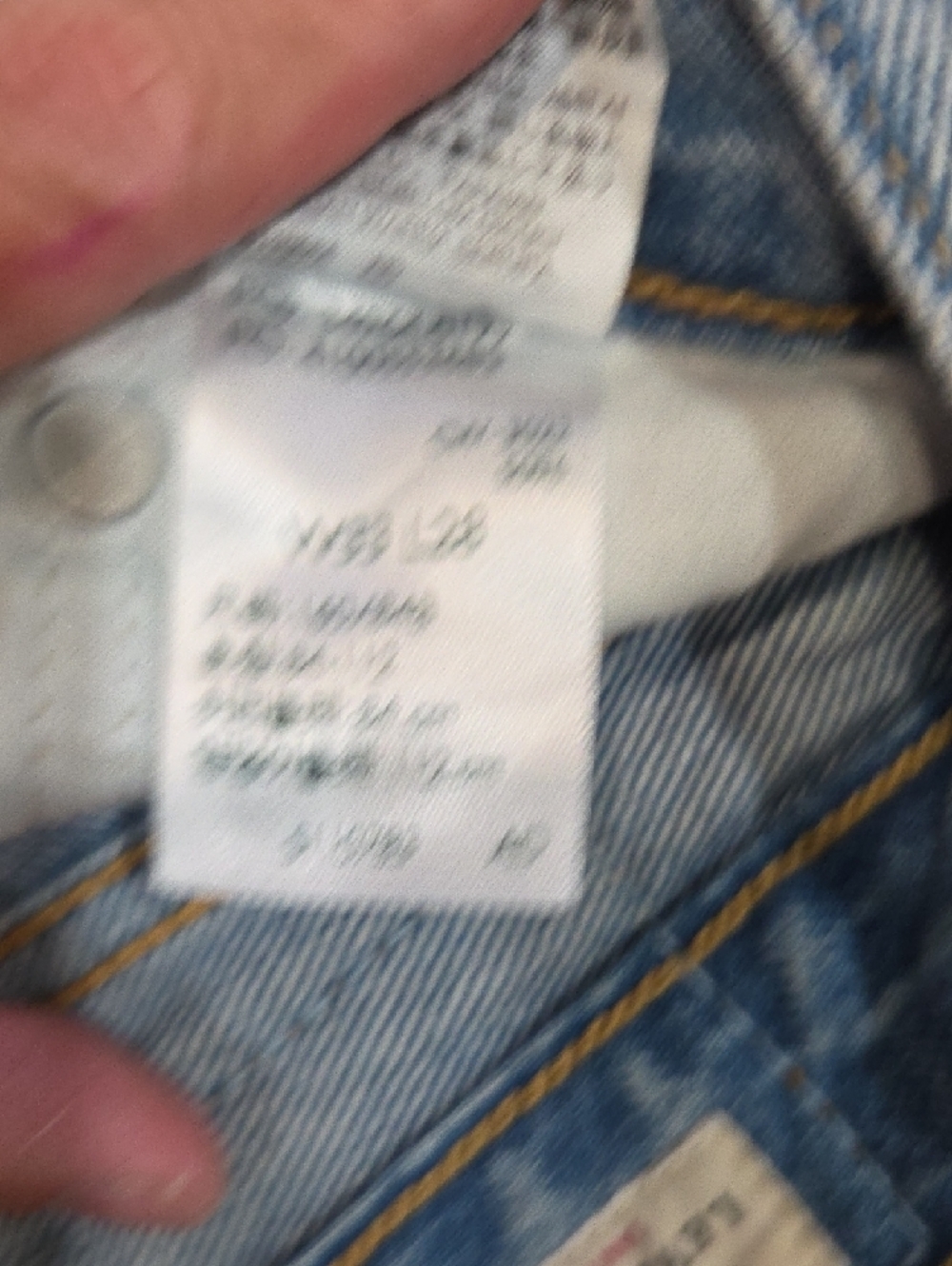 Levi's Light Blue Distressed Straight-Leg Jeans - Picture 5 of 9